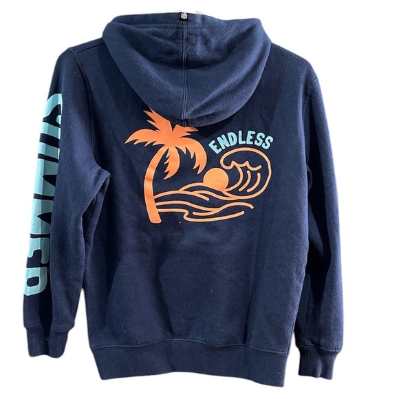 Boys 360 Surf Navy Blue hoodie Sweater - Size Medium - Picture 2 of 5